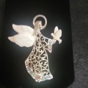 Christopher Radko Guardian Angel Brooch